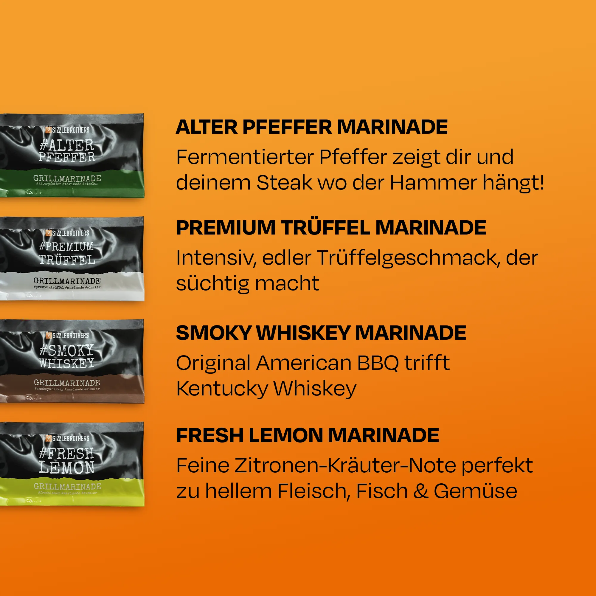 Marinaden-Set (8 x 25 ml) + 2 Rezept eBooks - Image 4